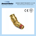 Copper Quick NPT Pipe Fittings Pneumatic Brass DOT Push-in Gladhead Bulkhead Connector